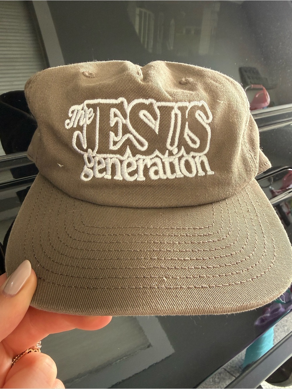 The Jesus Generation Embroidered Cap - Brown Forrest Frank Tour